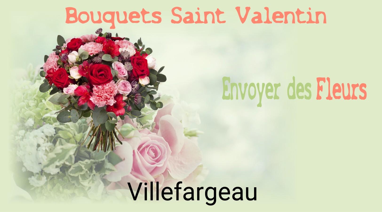Roses de Saint-Valentin livrées à Villefargeau